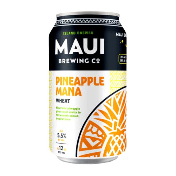 Maui Brewing Pineapple Mana Wheat 4x 12oz Bottles
