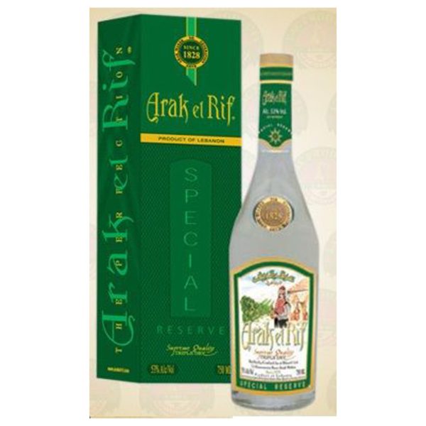 ARAK EL RIF GREEN SPECIAL RESERVE TRIPLE DRY 750ML