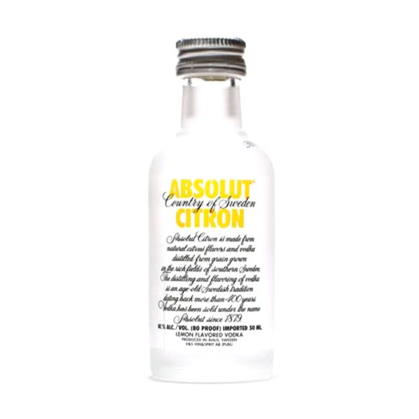 Absolut Citron 50ml
Bottle