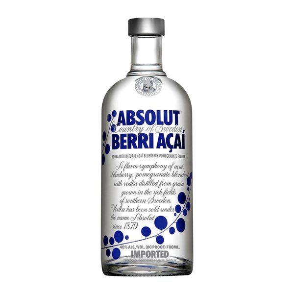 Absolut Berri Acai 750ml
Bottle