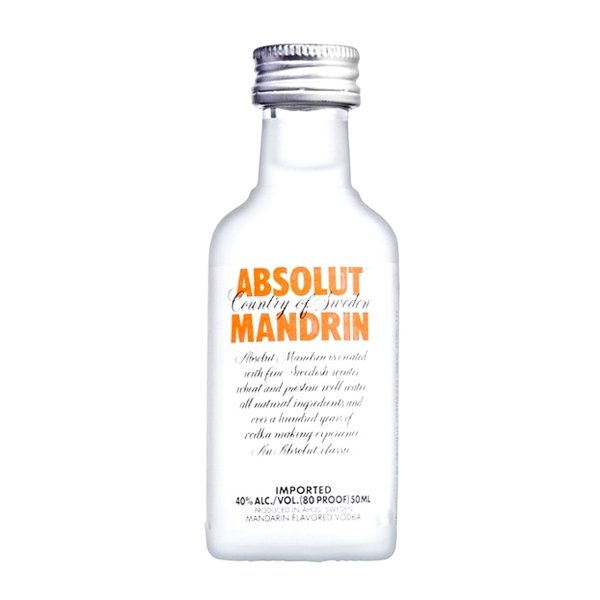 Absolut Mandrin 50ml
Bottle