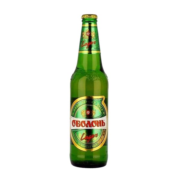 Obolon Lager 17oz Bottle