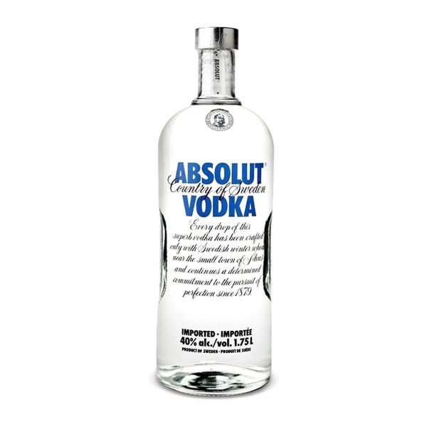 Absolut Vodka 1.75L
Bottle