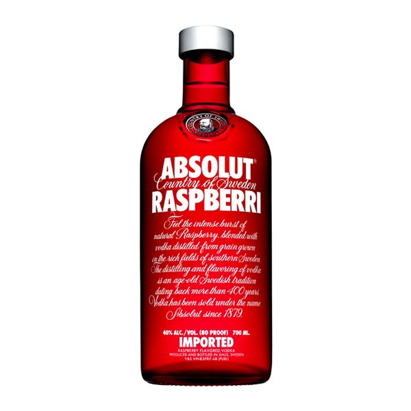 Absolut Raspberri 750ml
Bottle