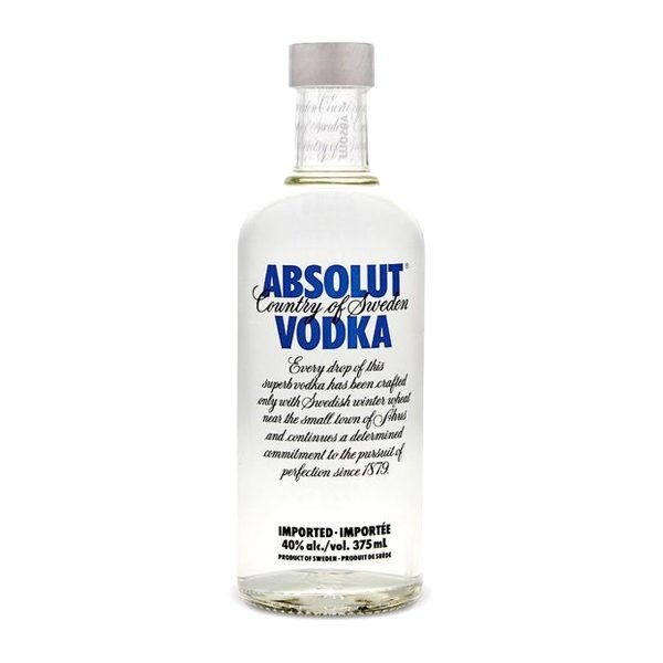Absolut Vodka 375ml
Bottle